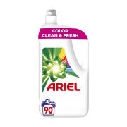 ARIEL Απορρυπαντικό Πλυντηρίου Ρούχων Υγρό Color Clean & Fresh 90 πλύσεις