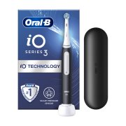 ORAL-B iO3 Ηλεκτρική Οδοντόβουρτσα Μαύρη +Θήκη Δώρο 