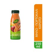 LIFE Φυσικός Χυμός Μήλο Πορτοκάλι & Καρότο 250ml