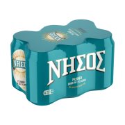 ΝΗΣΟΣ Μπίρα Pilsner 6x330ml