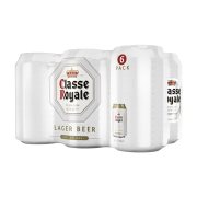 CLASSE ROYALE Μπίρα Lager 6x330ml