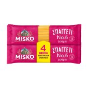 MISKO Σπαγγέτι Νο6 4x500g