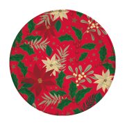 Πιατέλα Χάρτινη στρογγυλή 0% πλαστικό Αλεξανδρινό 26cm 6τεμ