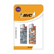 BIC Mini J25 Αναπτήρες Παραστάσεων 2τεμ BIC Mini J25 Αναπτήρες Παραστάσεων 2τεμ