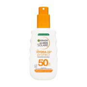 AMBRE SOLAIRE Hydra 24h Protect Αντηλιακό Γαλάκτωμα Σώματος Σπρέι Spf50 150ml