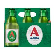 ΑΛΦΑ Μπίρα Lager 6x330ml
