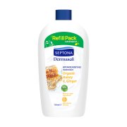 SEPTONA Dermasoft Κρεμοσάπουνο Organic Honey & Ginger 750ml