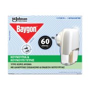 BAYGON Εντομοαπωθητικό Υγρό για 60 Νύχτες Σετ 36ml