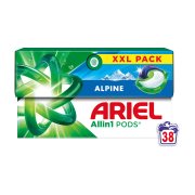 ARIEL Allin1 Pods Απορρυπαντικό Πλυντηρίου Ρούχων Alpine 38 κάψουλες