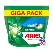 ARIEL Allin1 Pods Απορρυπαντικό Πλυντηρίου Ρούχων Alpine 60 κάψουλες