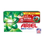 ARIEL Allin1 Pods Απορρυπαντικό Πλυντηρίου Ρούχων Extra Stain Removal 33 κάψουλες