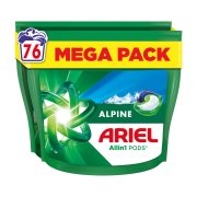 ARIEL Allin1 Pods Απορρυπαντικό Πλυντηρίου Ρούχων Alpine 76 κάψουλες