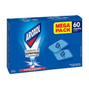 AROXOL Mat με Prallethrin Εντομοαπωθητικά Πλακίδια για Κουνούπια & Κουνούπια Τίγρης 60τεμ 