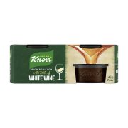 KNORR Σπιτικός Ζωμός με γεύση Λευκό Κρασί Vegan Χωρίς γλουτένη 4x26g