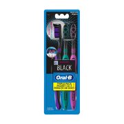 ORAL-B Allrounder Black Οδοντόβουρτσα Medium 3τεμ