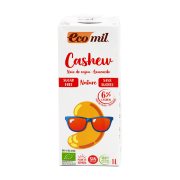 ΕCO MIL Cashew Nature Ρόφημα Κάσιους Vegan Βιολογικό Χωρίς γλουτένη Χωρίς ζάχαρη 1lt