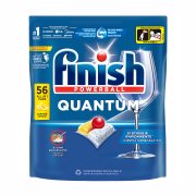 FINISH Powerball Quantum All in 1 Απορρυπαντικό Πλυντηρίου Πιάτων Ταμπλέτες Λεμόνι 56τεμ FINISH Powerball Quantum All in 1 Απορρυπαντικό Πλυντηρίου Πιάτων Ταμπλέτες Λεμόνι 56τεμ