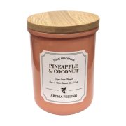 Αρωματικό Κερί Βαζάκι 10εκ Pineapple Coconut