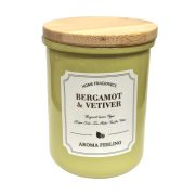 Αρωματικό Κερί Βαζάκι 10εκ Bergamot Vetiver