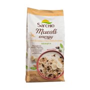 SARCHIO Energy Μούσλι με Μπανάνα & Σοκολάτα Βιολογικό Χωρίς γλουτένη 250g