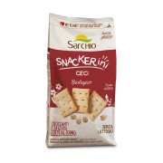 SARCHIO Snackerini Κράκερς Ρεβιθιού Βιολογικά Χωρίς γλουτένη Χωρίς λακτόζη 180g