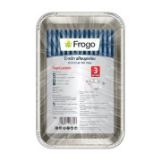 FROGO Σκεύη Αλουμινίου Μεσαία R2G 3τεμ