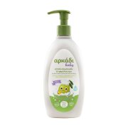 ΑΡΚΑΔΙ Baby Σαμπουάν & Αφρόλουτρο Ελιά & Αλόη 480ml