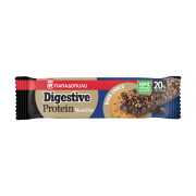 ΠΑΠΑΔΟΠΟΥΛΟΥ Digestive Protein Maxi Bar Δημητριακών με Σκούρα Σοκολάτα Χωρίς προσθήκη ζάχαρης 50g