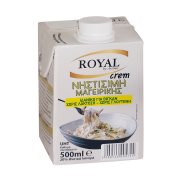 ROYAL Crem Νηστίσιμη Μαγειρικής με Φυτικά Λιπαρά Vegan Χωρίς γλουτένη Χωρίς λακτόζη 500ml