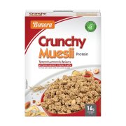 BONORA Crunchy Muesli Protein με Βρώμη Ξηρούς Καρπούς & Μήλο 500g