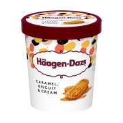 HAAGEN-DAZS Παγωτό Caramel Biscuit & Cream 347g (460ml)
