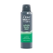 DOVE Men + Care Whole Body Αποσμητικό Σπρέι Bamboo & Aloe Vera 150ml
