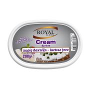 Τυρί Κρέμα ROYAL Χωρίς λακτόζη 200g