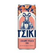 ΤΣΙΚΙ Creamy Peach Soda 330ml