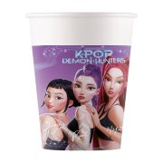 DECORATA Ποτήρια Χάρτινα K-Pop Demon Hunters 200ml 8τεμ