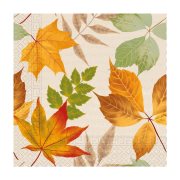 DECORATA Χαρτοπετσέτες Nature Leaves 3φύλλων 33x33 20τεμ