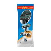 BIC Flex 2 Ξυραφάκια Μιας Χρήσης 2 Λεπίδες 5τεμ