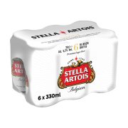 STELLA ARTOIS Μπίρα Lager 6x330ml