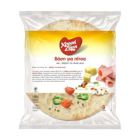 Βάση για Πίτσα Ιταλική ΧΡΥΣΗ ΖΥΜΗ 600g