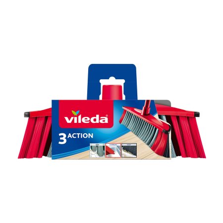 VILEDA Σκούπα 3 Action Λεπτό Σπείρωμα