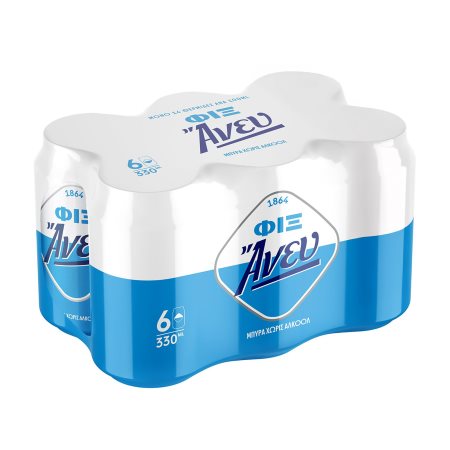 ΦΙΞ Άνευ Μπίρα Χωρίς Αλκοόλ 6x330ml
