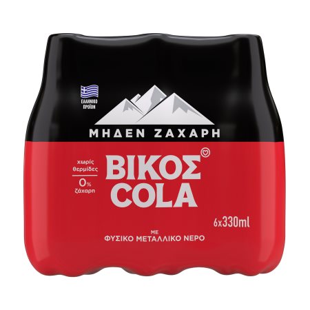 ΒΙΚΟΣ COLA Χωρίς ζάχαρη 6x330ml 
