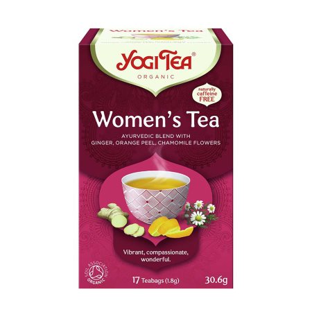 YOGI TEA Women's Tea Αφέψημα Βιολογικό 17φακελάκια 30,6g