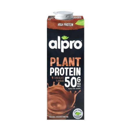 ALPRO High Protein Ρόφημα Σόγιας με γεύση Σοκολάτα Vegan Χωρίς γλουτένη Χωρίς λακτόζη 1lt  