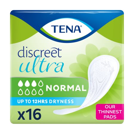 TENA Discreet Σερβιέτες Ακράτειας Ultra Normal 16 τεμ