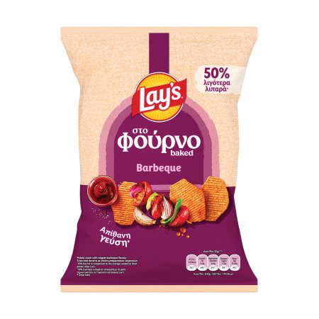LAY'S Στο Φούρνο Πατατάκια Barbeque 105g