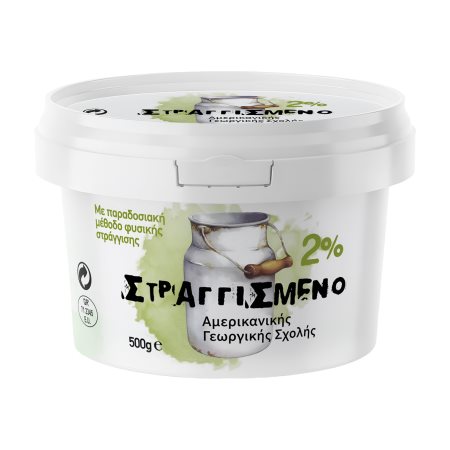 ΑΜΕΡΙΚΑΝΙΚΗΣ ΓΕΩΡΓΙΚΗΣ ΣΧΟΛΗΣ Γιαούρτι Στραγγιστό 2% 500g
