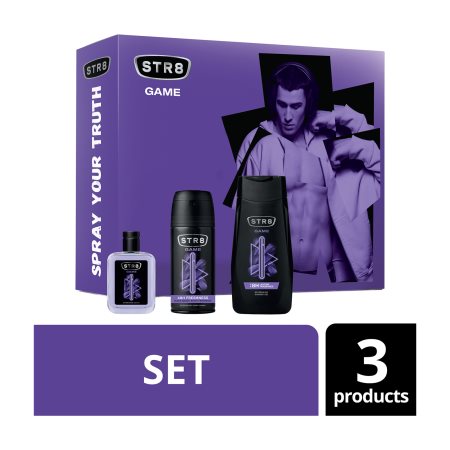STR8 Game Σετ Δώρου Grooming Pack STR8 Game Σετ Δώρου Grooming Pack