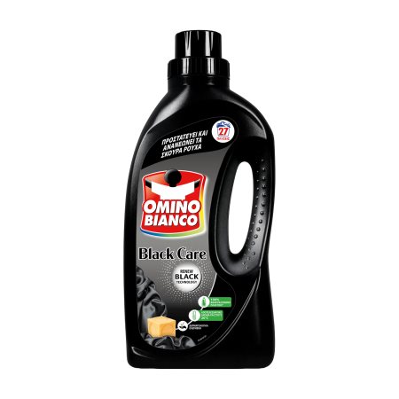 OMINO BIANCO Απορρυπαντικό Πλυντηρίου Ρούχων Υγρό Black Wash για Σκούρα Ρούχα 27 πλύσεις