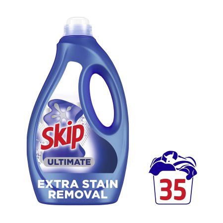 SKIP Ultimate Απορρυπαντικό Πλυντηρίου Ρούχων Υγρό Extra Stain Removal 35 πλύσεις